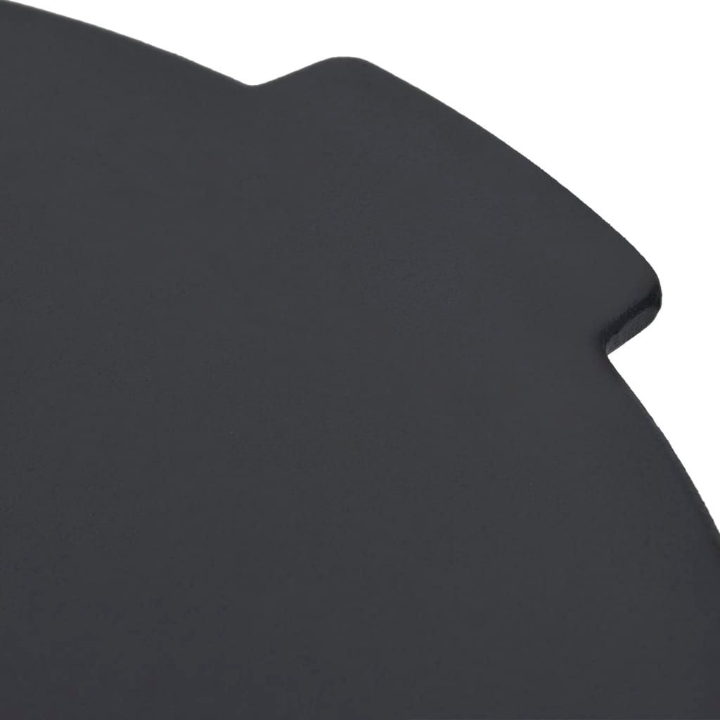 Placa De Parrilla De Hierro Fundido Ø44 Cm Vidaxl