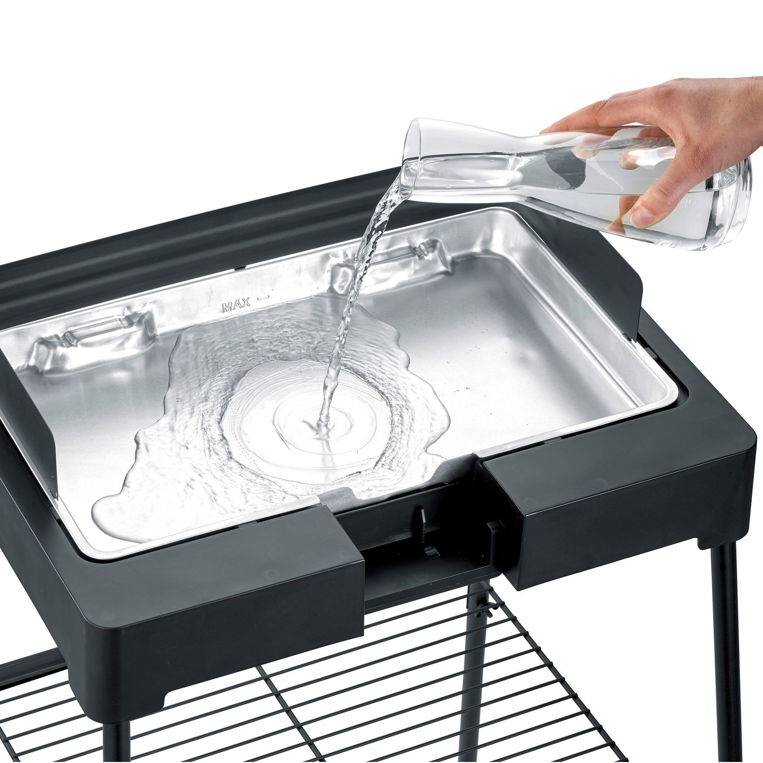 Barbacoa Con Patas Con Parrilla Acanalada 2200 W Pg 8568 Severin