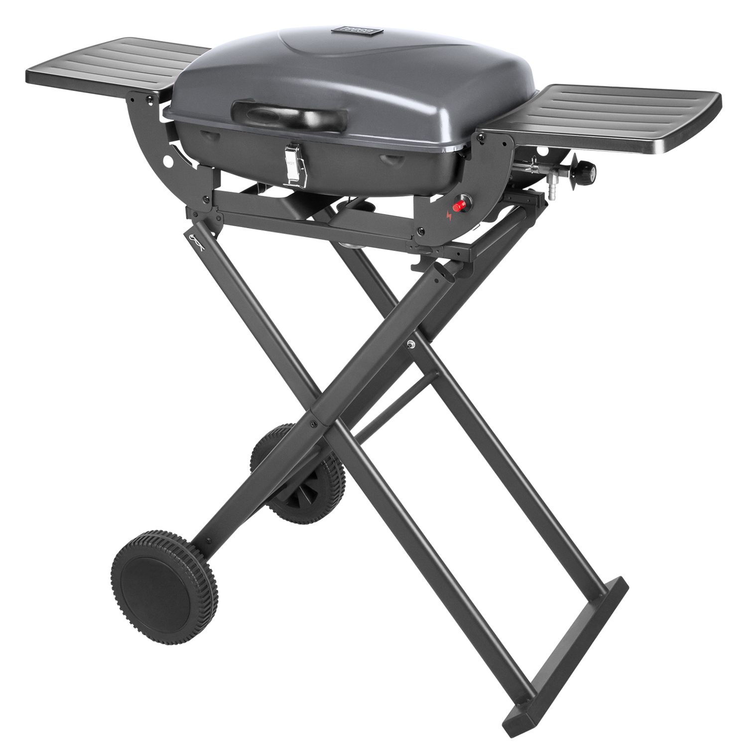 Barbacoa De Gas Plegable Portátil 3.6 Kw Ruedas Pies Estante