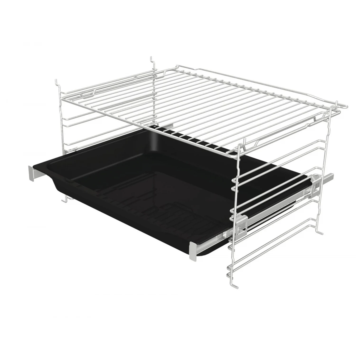 Horno Multifunción Hisense BI62216AX, 2.5 kW, 77 L, Apertura Abatible, 11 Funciones de Cocción, Eficiencia A - Inox