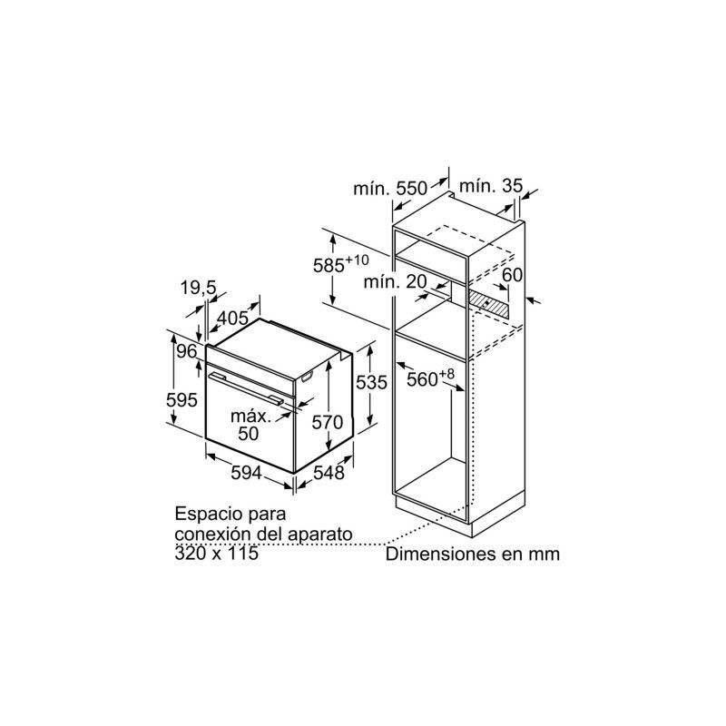 Horno Bosch Hbg5780b0