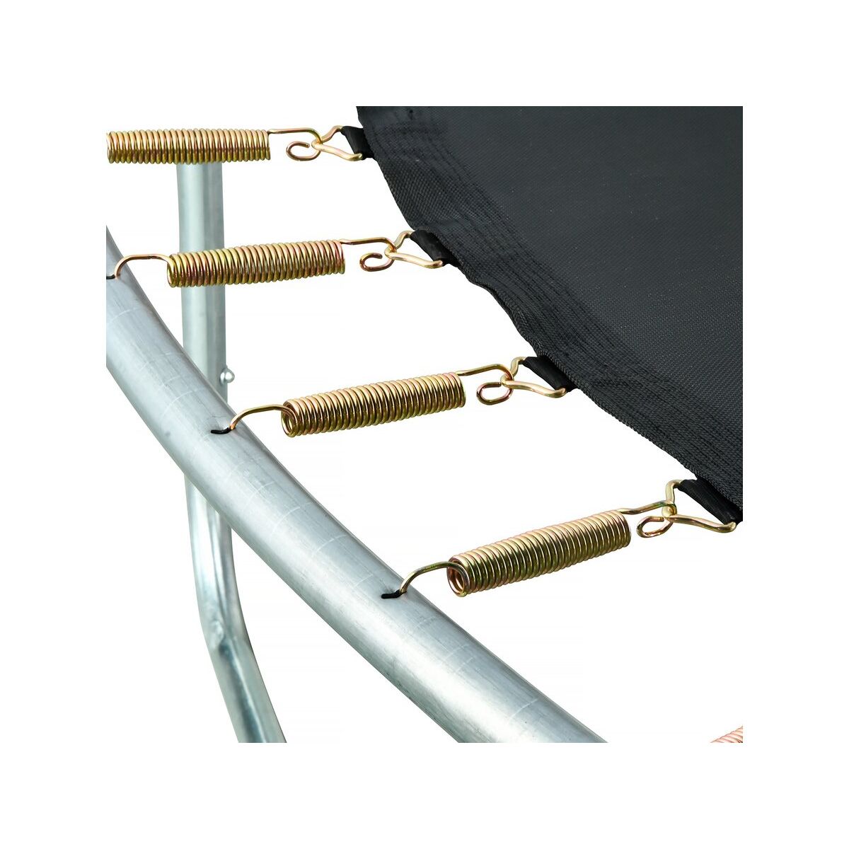 Cama Elástica Con Red Interior Y Aro De Baloncesto 