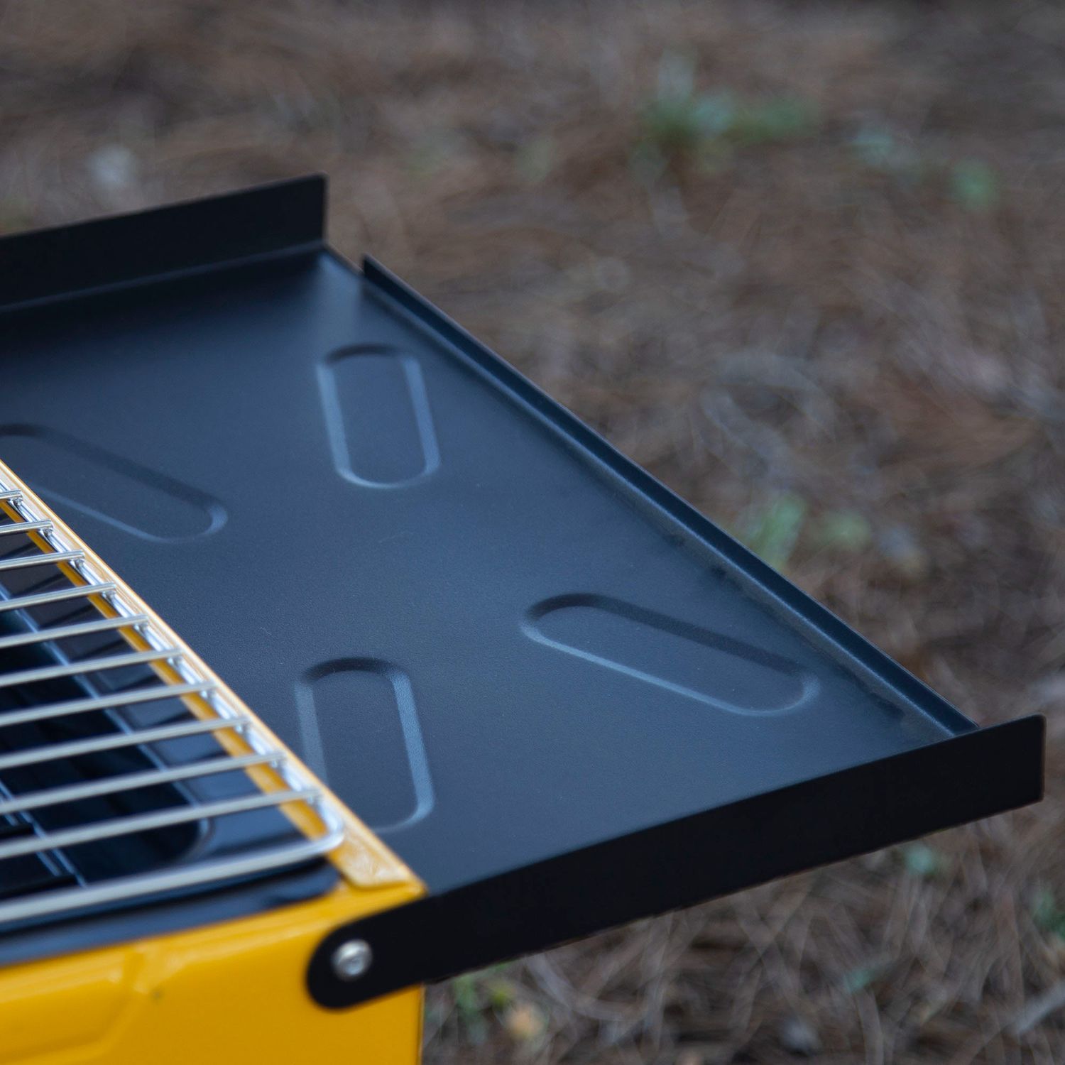 Barbacoa Carbón Plegable 89x33x33 Cm, Acero Esmaltado Con Bandejas Laterales Abatibles Y Parrilla De Acero Inoxidable - Aktive