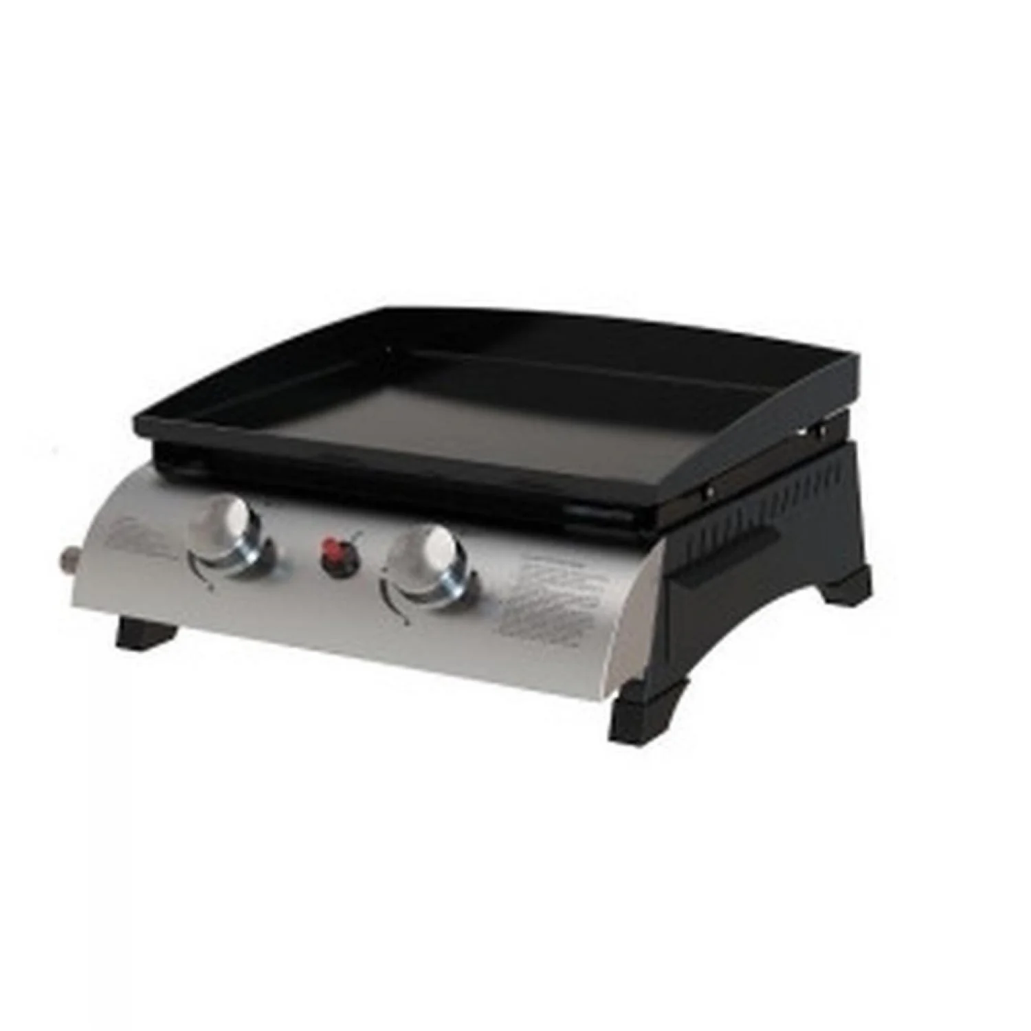 Plancha de gas con 2 fuegos