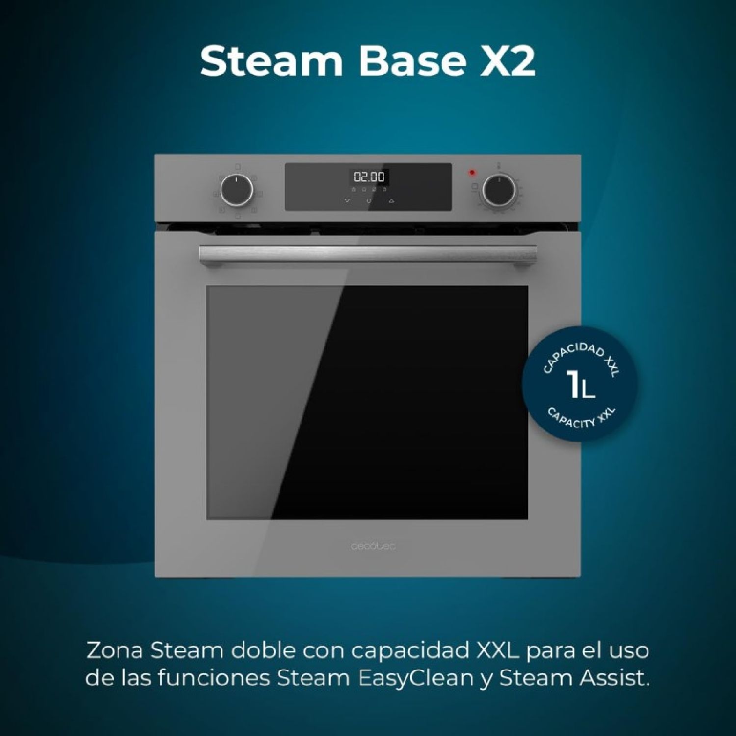 Horno Multifunción Bolero Hexa M226000 Glass Grey  A Cecotec