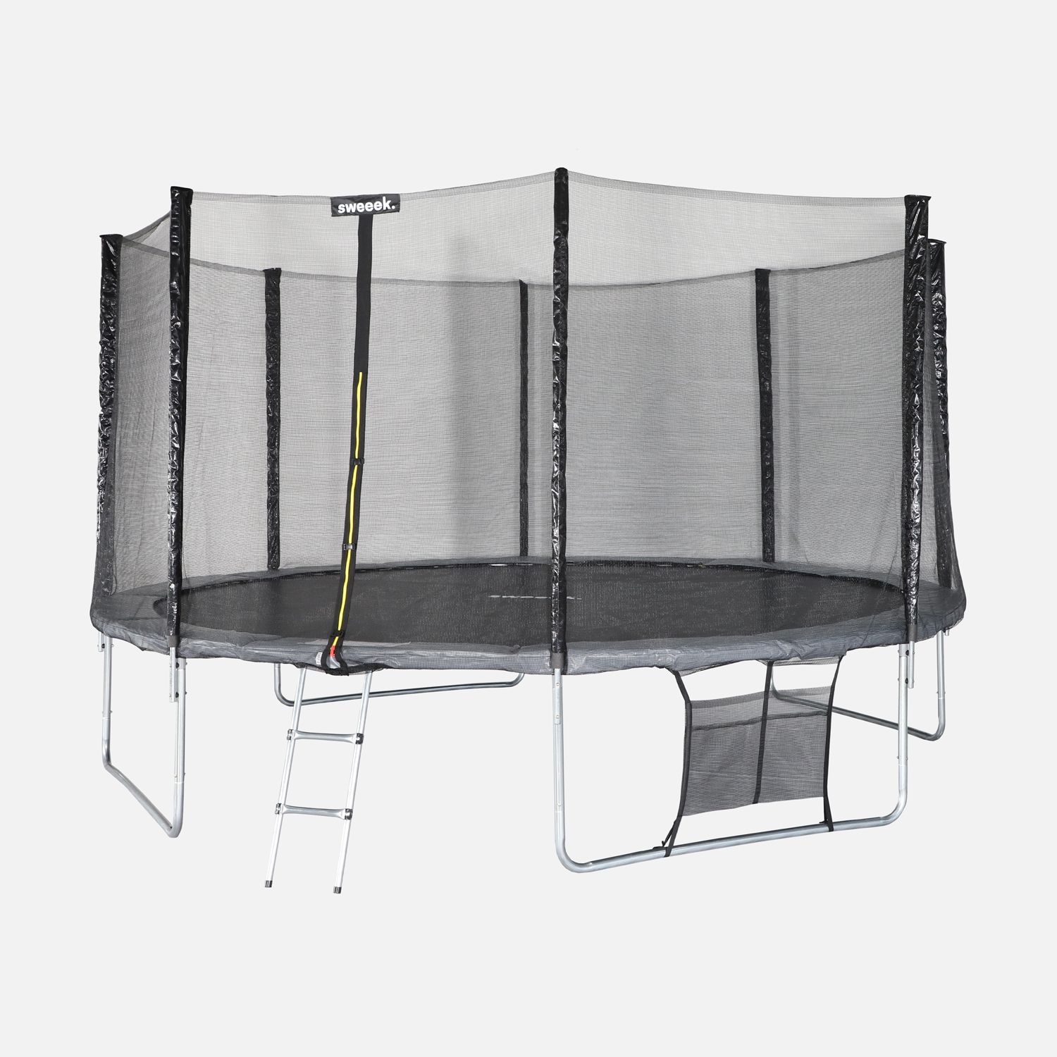 Trampolín Con Pack De Accesorios De 430cm, Gris