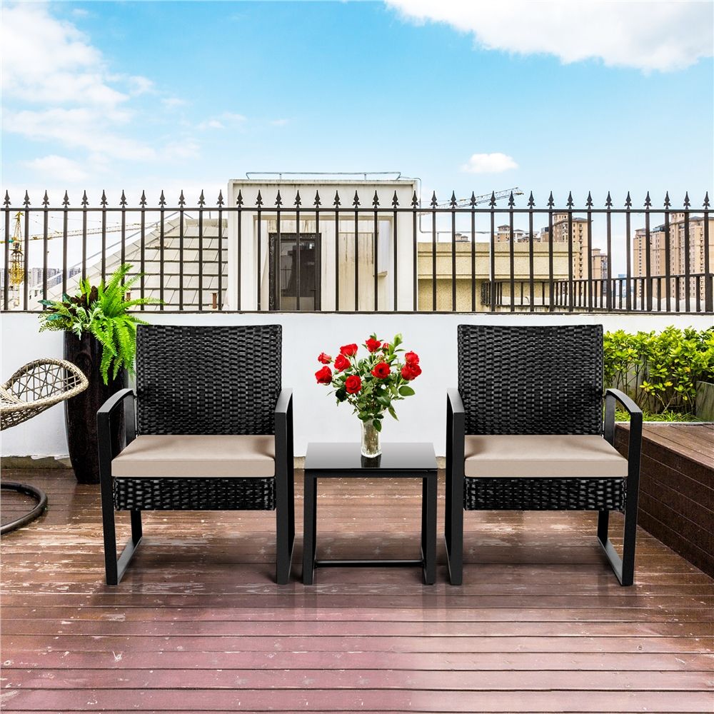 Conjunto De Muebles Exterior Para Terraza Jardín Balcón