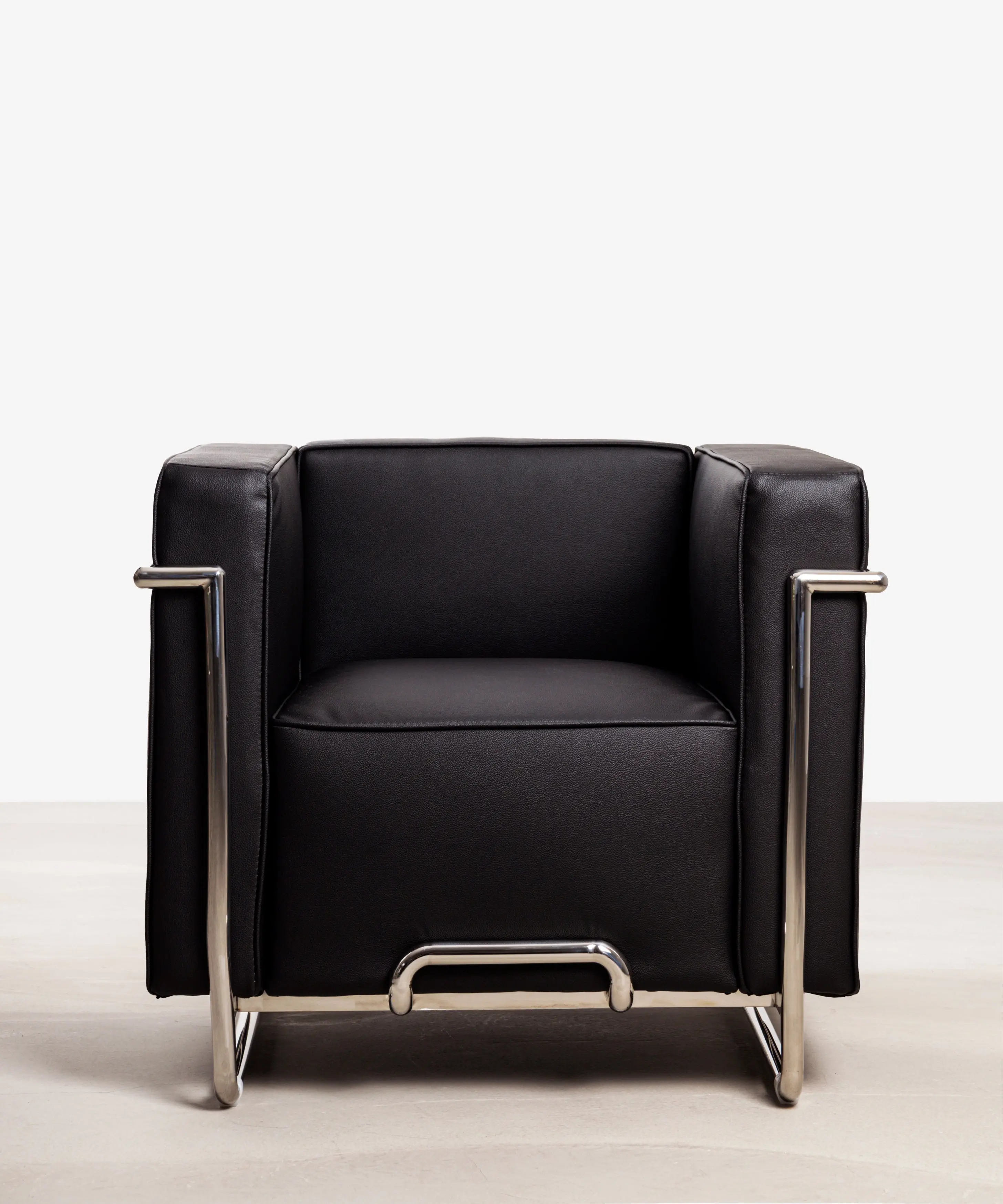 Sofá en Polipiel y Acero Box PU