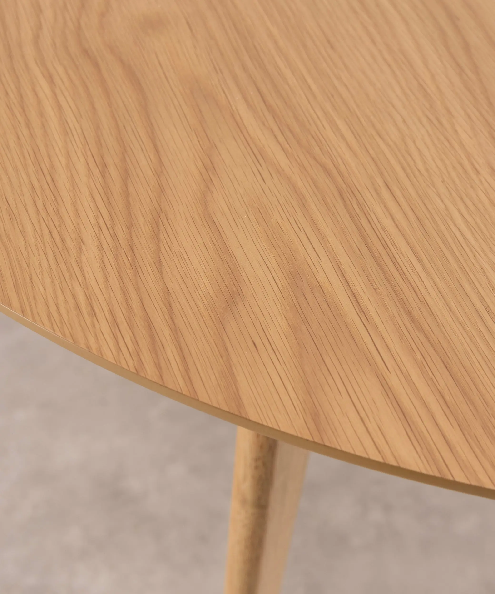 Mesa de Comedor Redonda en Madera Extensible Gala (120-150 cm)