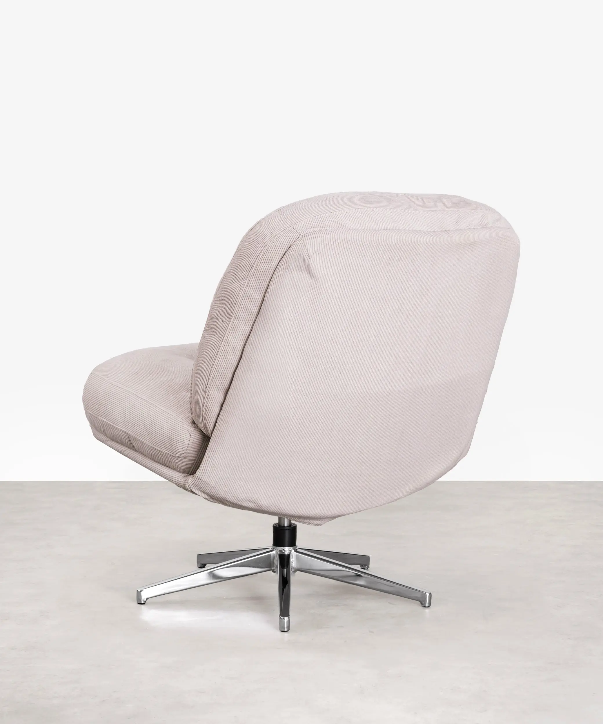 Sillón Giratorio Tapizado Orbit