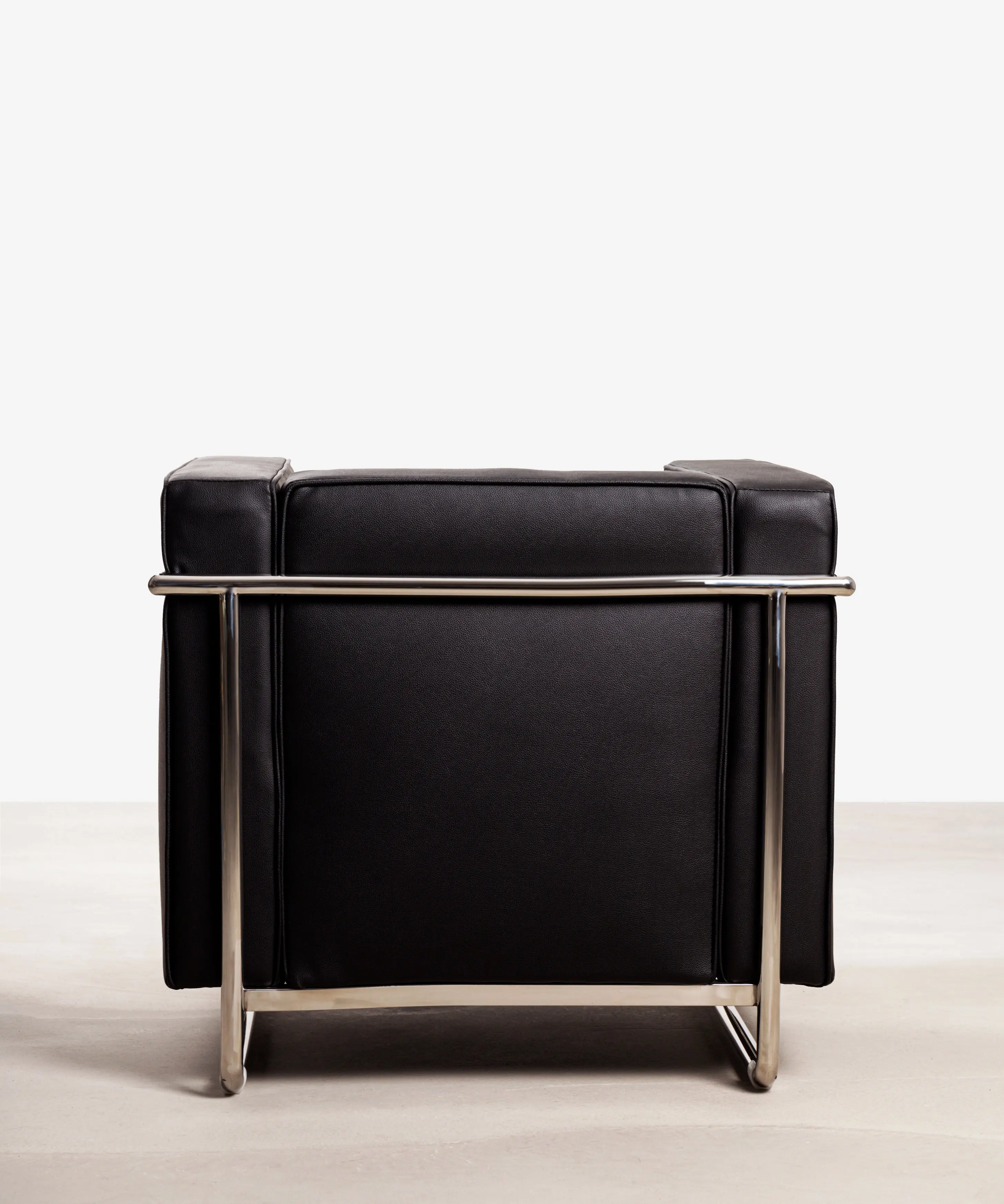 Sofá en Polipiel y Acero Box PU