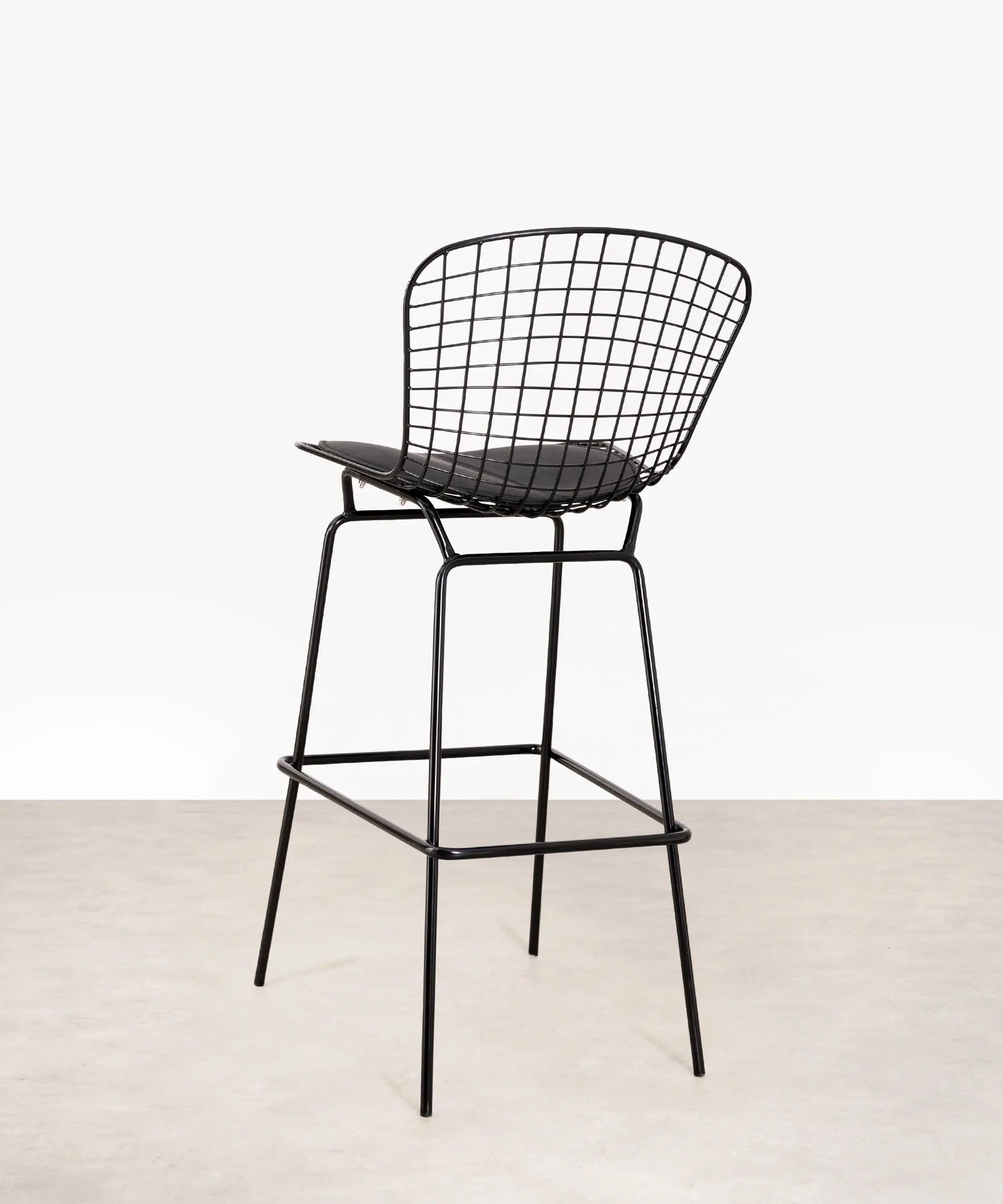 Taburete de Acero Troia - Black Edition