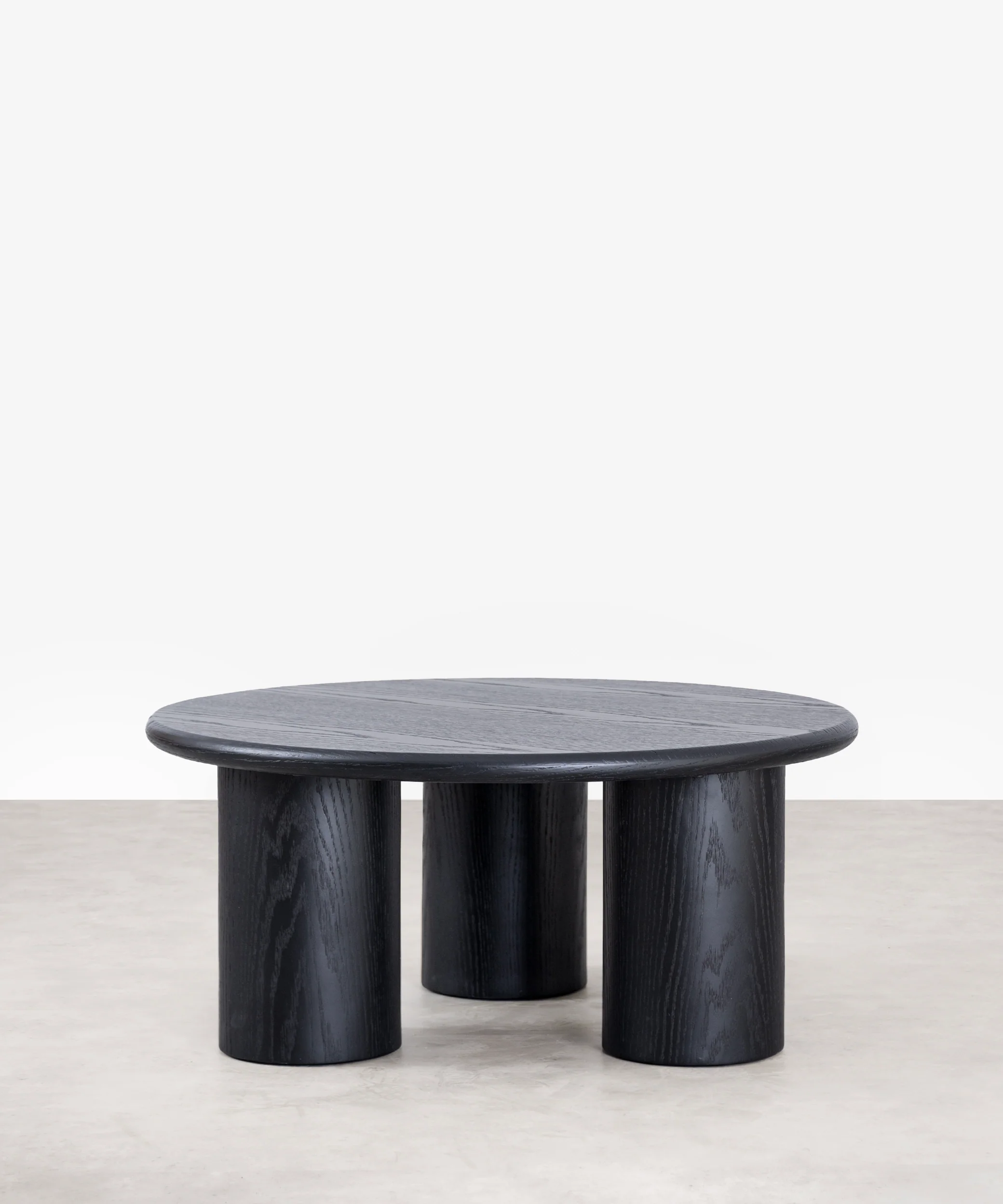 Mesa de Centro Redonda en Madera Aisha (80 cm)