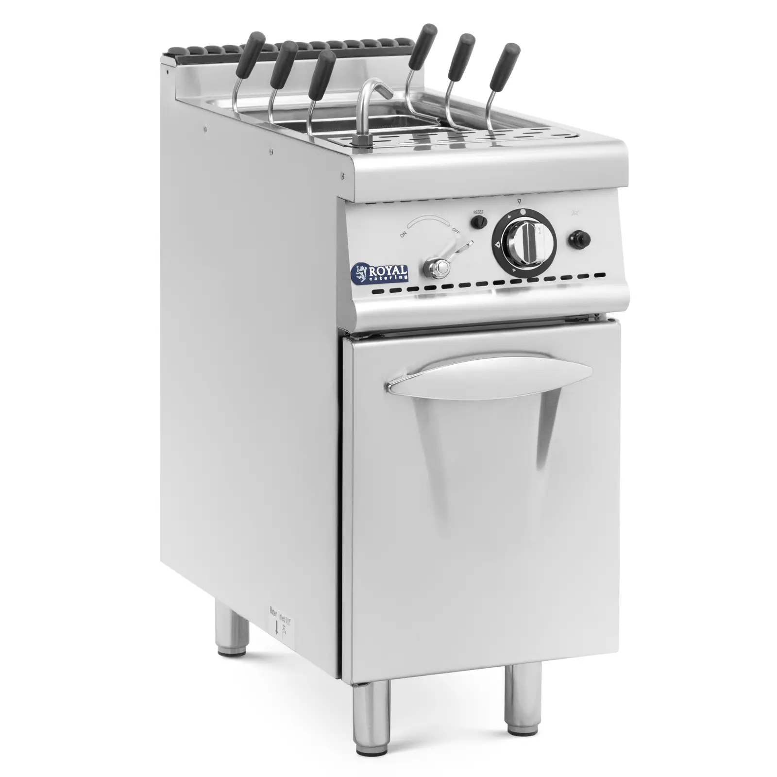 Gass Pasta Komfyr - 2 x 4 kW - propan / LPG / naturgass - 40 x 73 cm - Pro 730 Series - Royal Catering