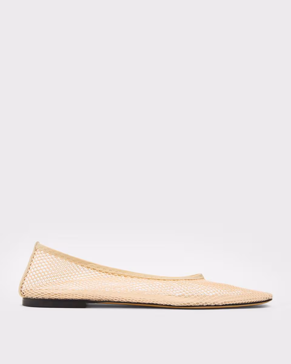 Ballet Flat in Mesh - Theory Factory Store
