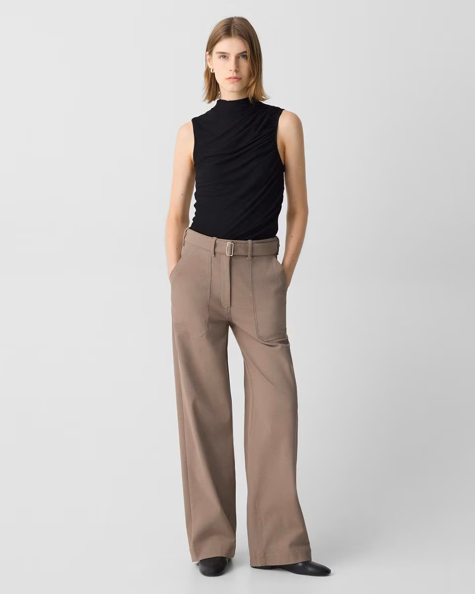 29'' Utility Wide-Leg Pant in Neoteric Twill - Theory Factory Store