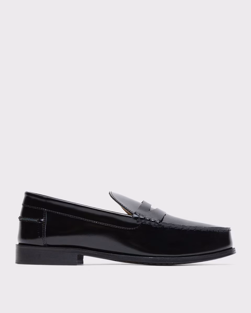 City Loafer in Leather - Theory Factory Store