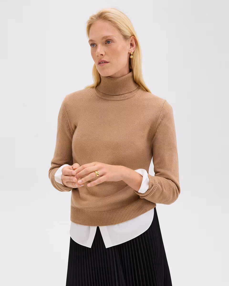 Turtleneck Sweater in Cashmere - Theory Factory Store