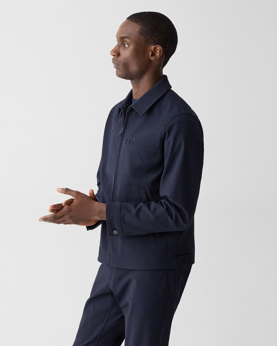 Workwear Jacket in Neoteric Twill - Theory Factory Store