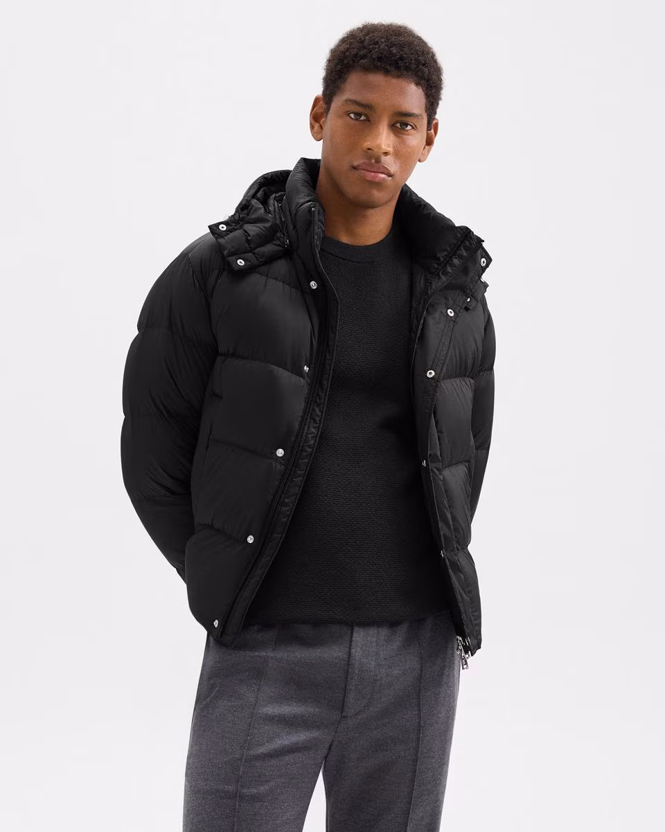 Puffer Jacket in Recycled Poly - Theory Factory Store