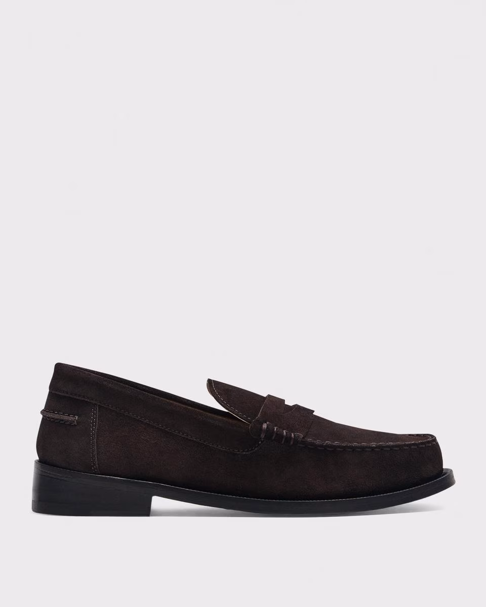 City Loafer in Suede - Theory Factory Store