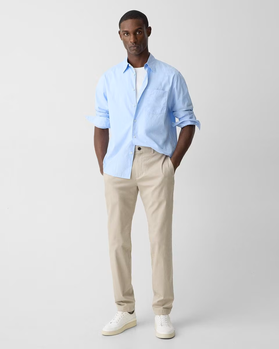 Zaine Pant in Stretch Cotton - Theory Factory Store