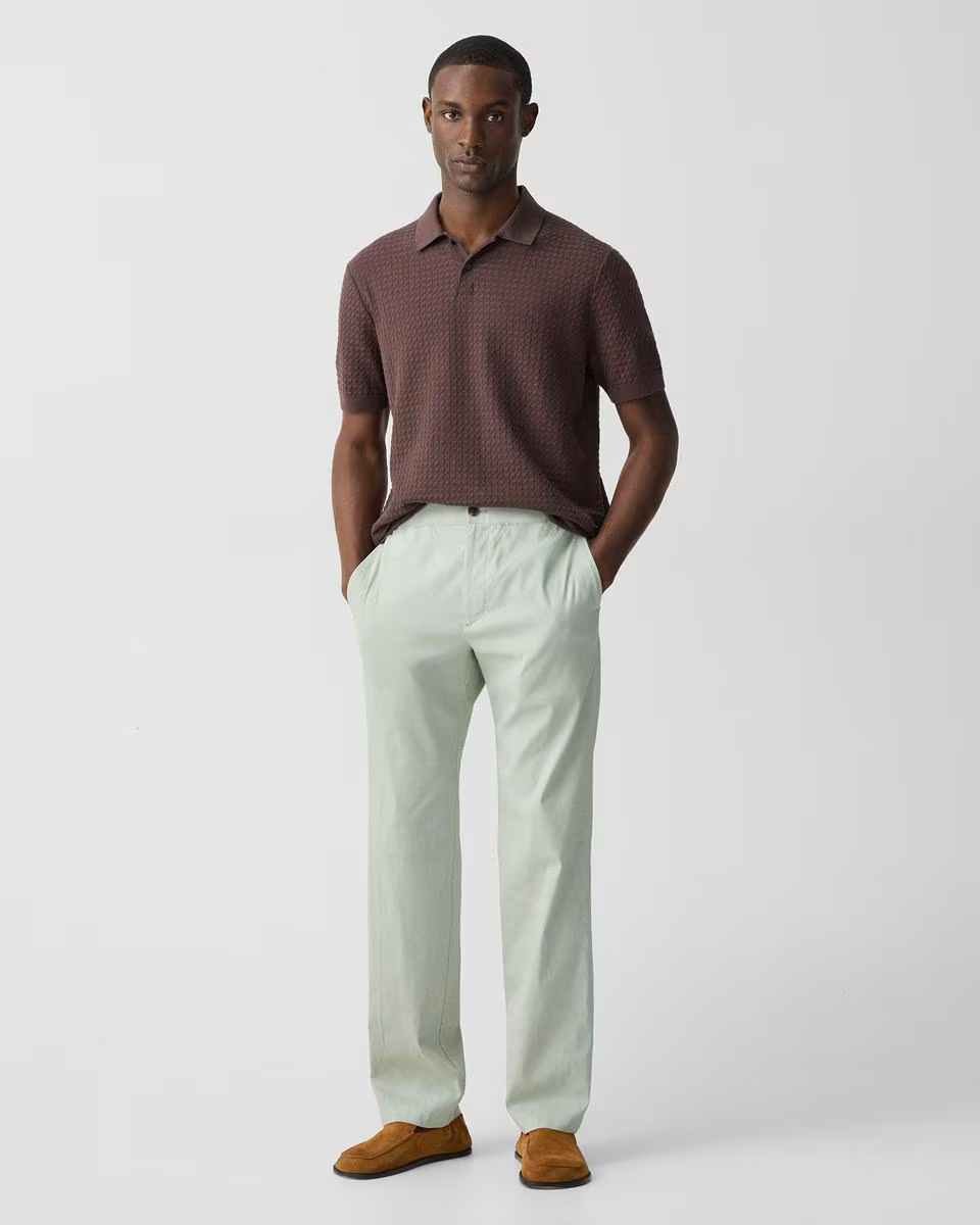 Curtis Drawstring Pant in Good Linen - Theory Factory Store