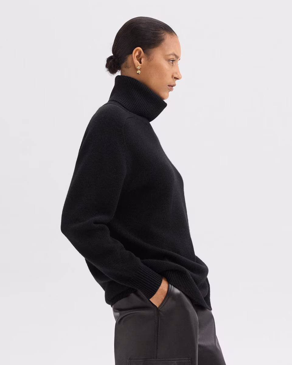Turtleneck Sweater in Cashmere - Theory Factory Store