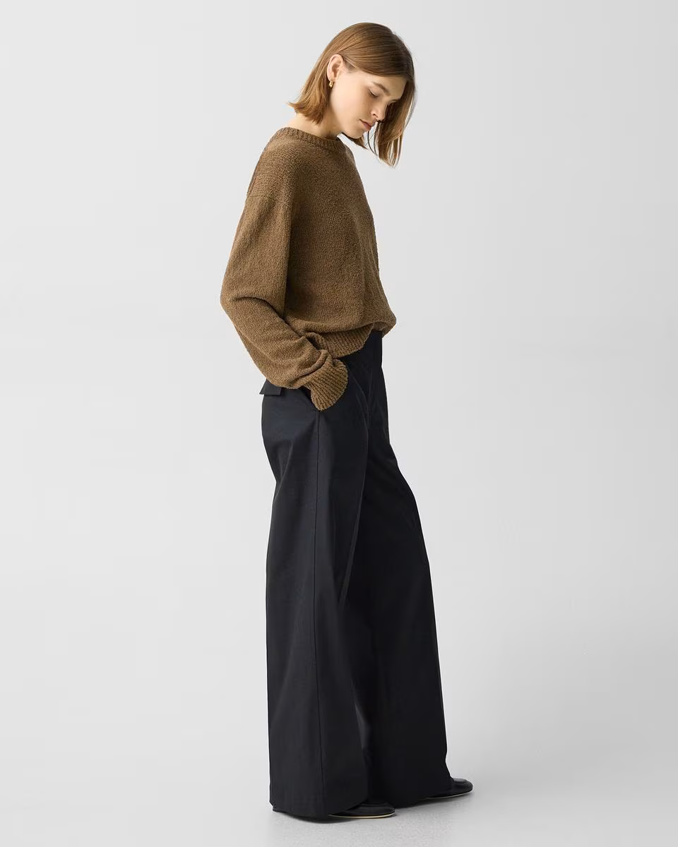 Relaxed Pant in Cotton Chino - Theory Factory Store