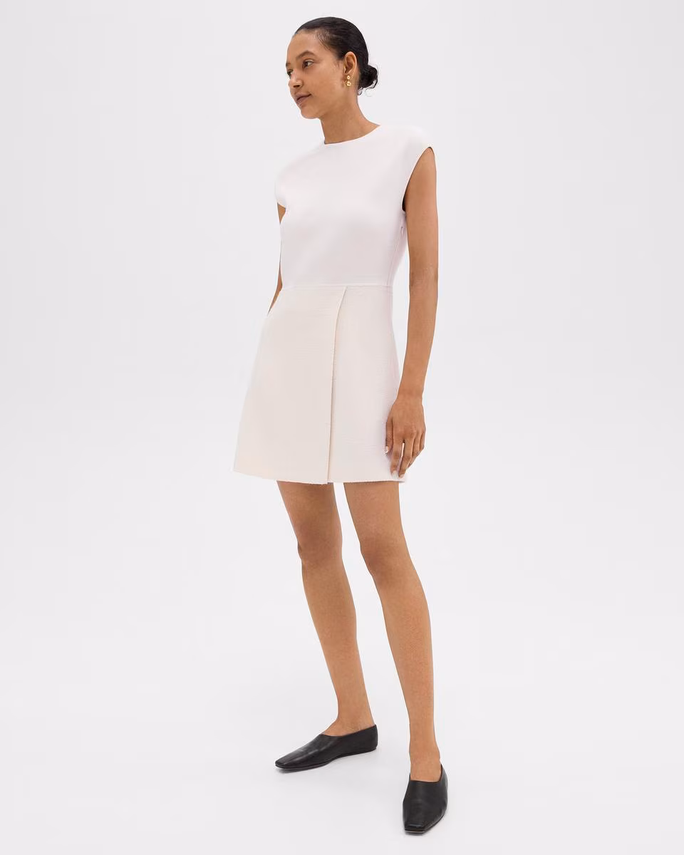 Combo Mini Dress in Tweed - Theory Factory Store