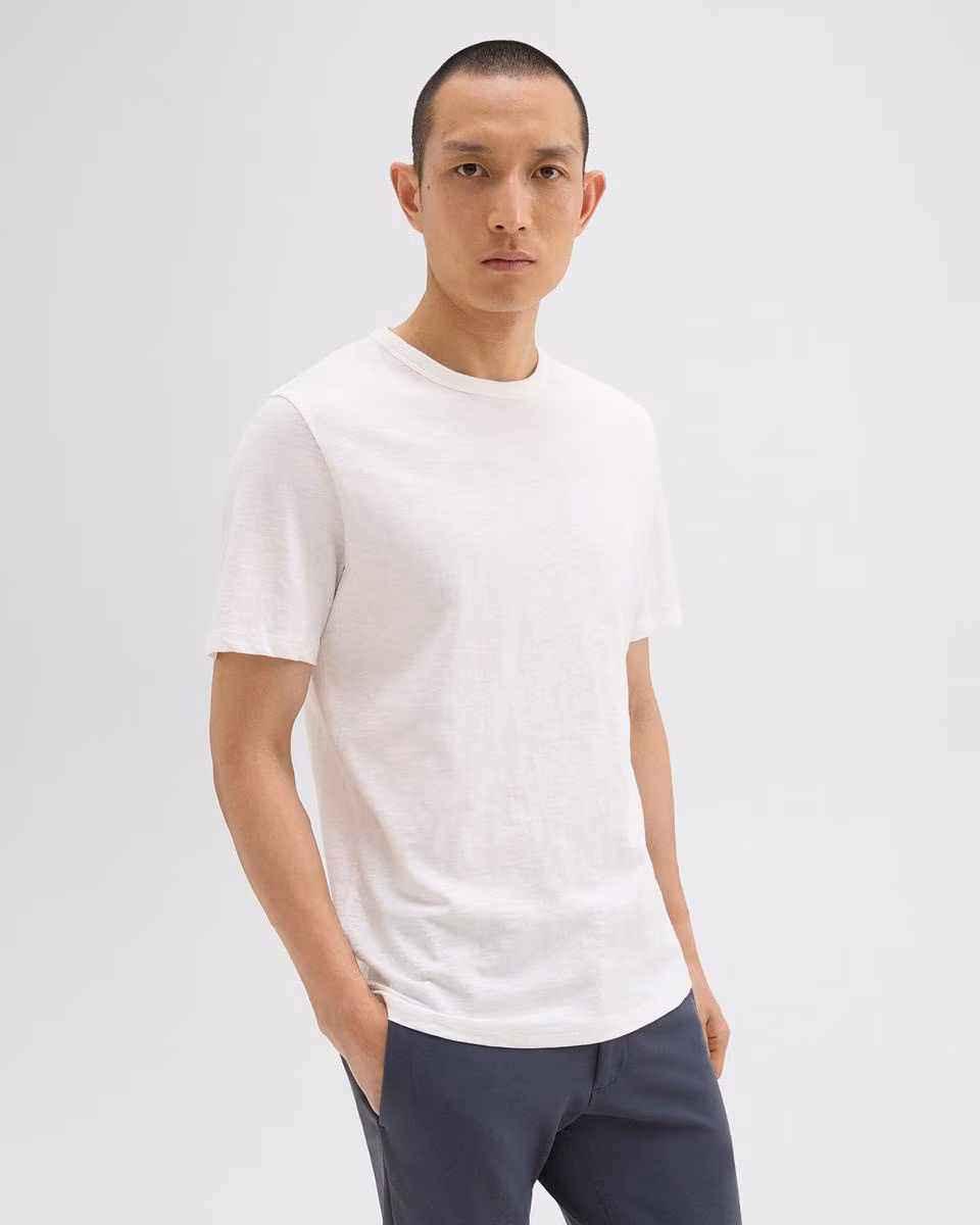Essential Tee in Cosmos Slub Cotton - Theory Factory Store