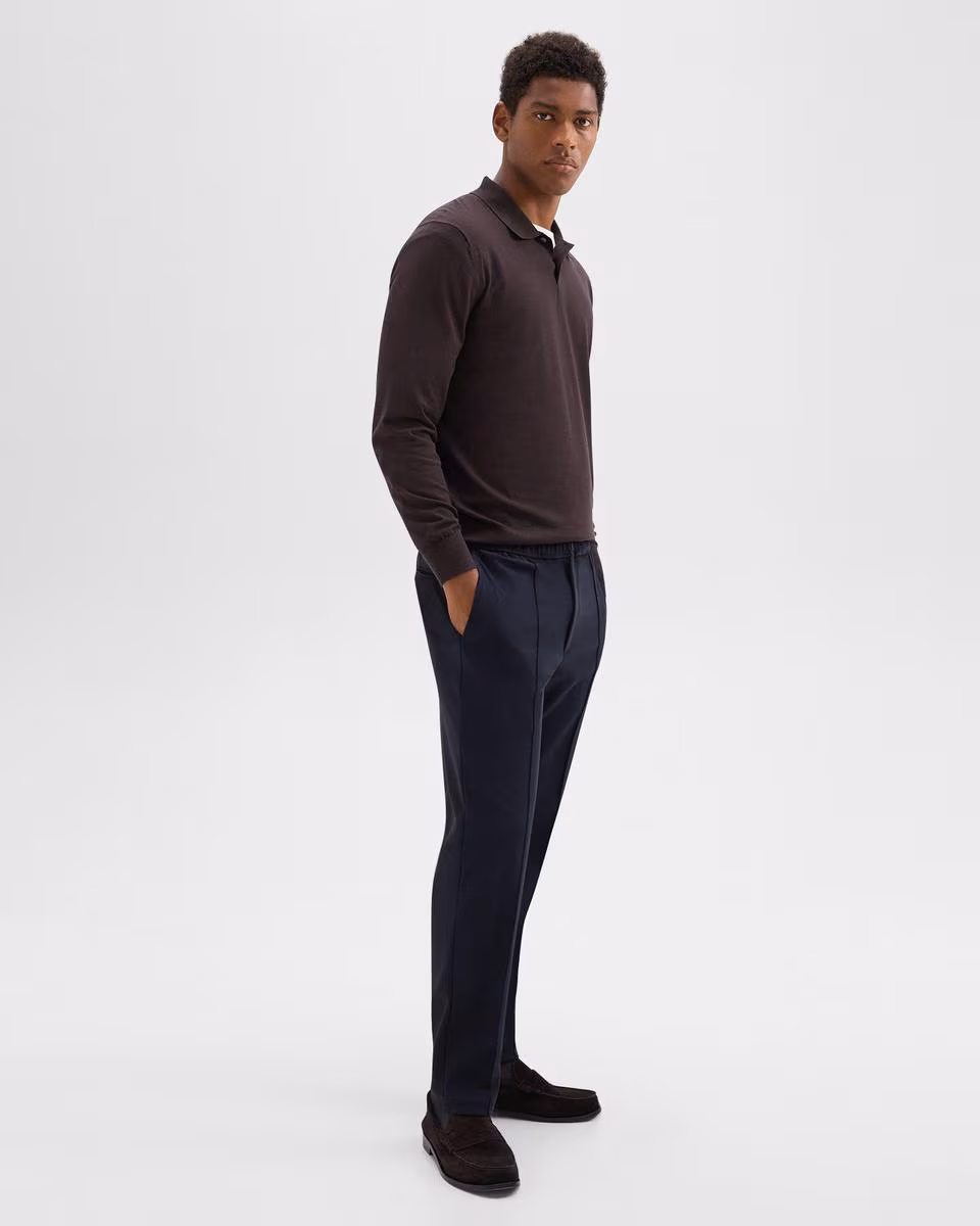 Curtis Drawstring Pant in Precision Ponte - Theory Factory Store