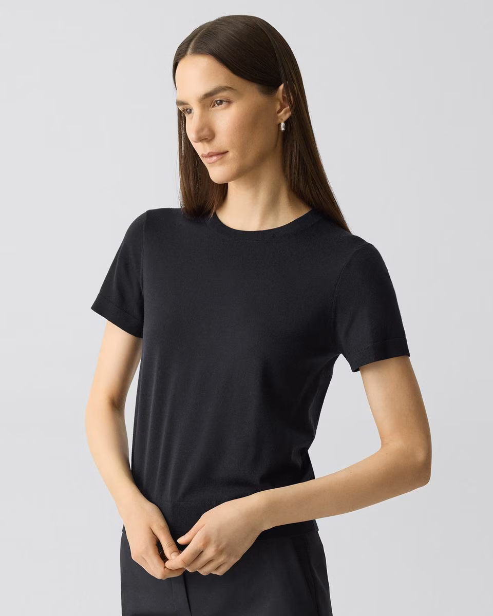 Sweater Tee in Regal Wool - Theory Factory Store