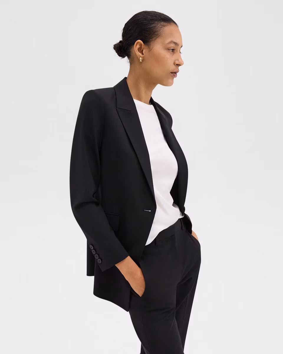 Etiennette Blazer in Good Wool - Theory Factory Store