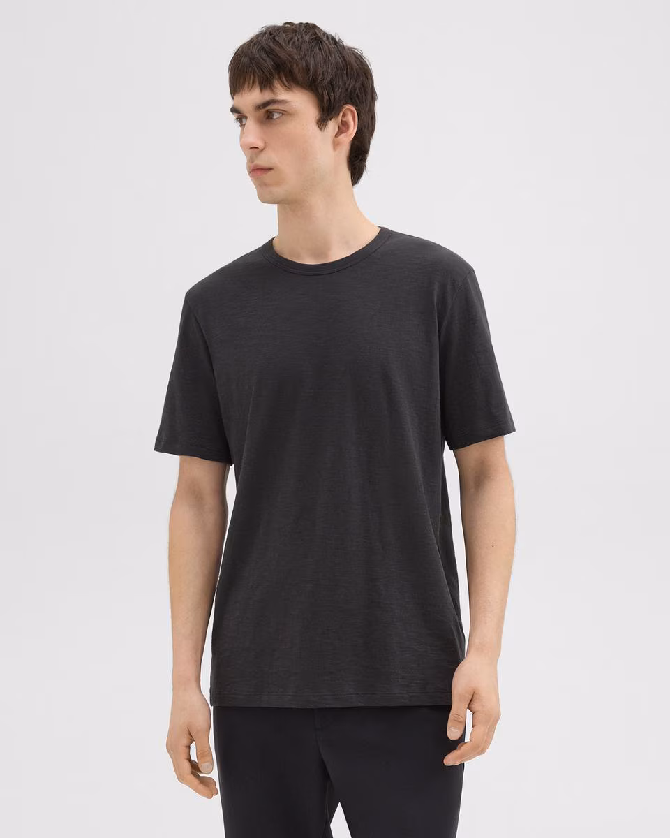 Essential Tee in Cosmos Slub Cotton - Theory Factory Store