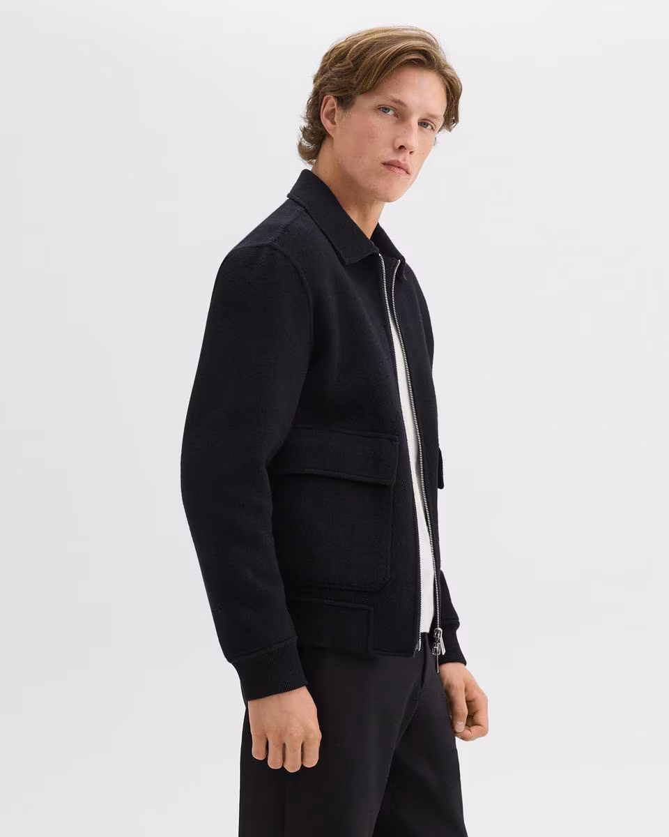 Sean Jacket in Double-Face Wool-Cashmere - Theory Factory Store