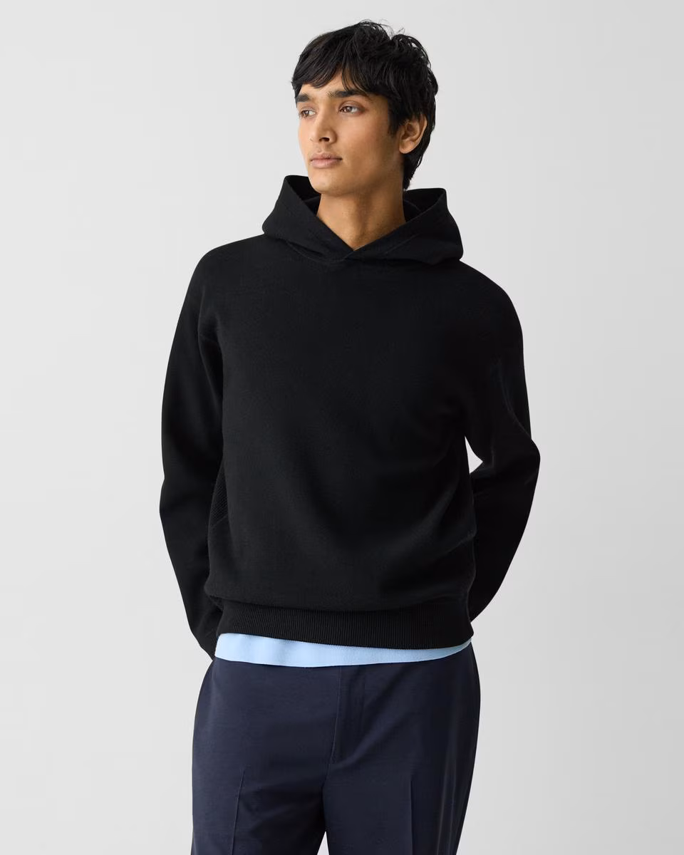 Relaxed Hoodie in Light Bilen - Theory Factory Store