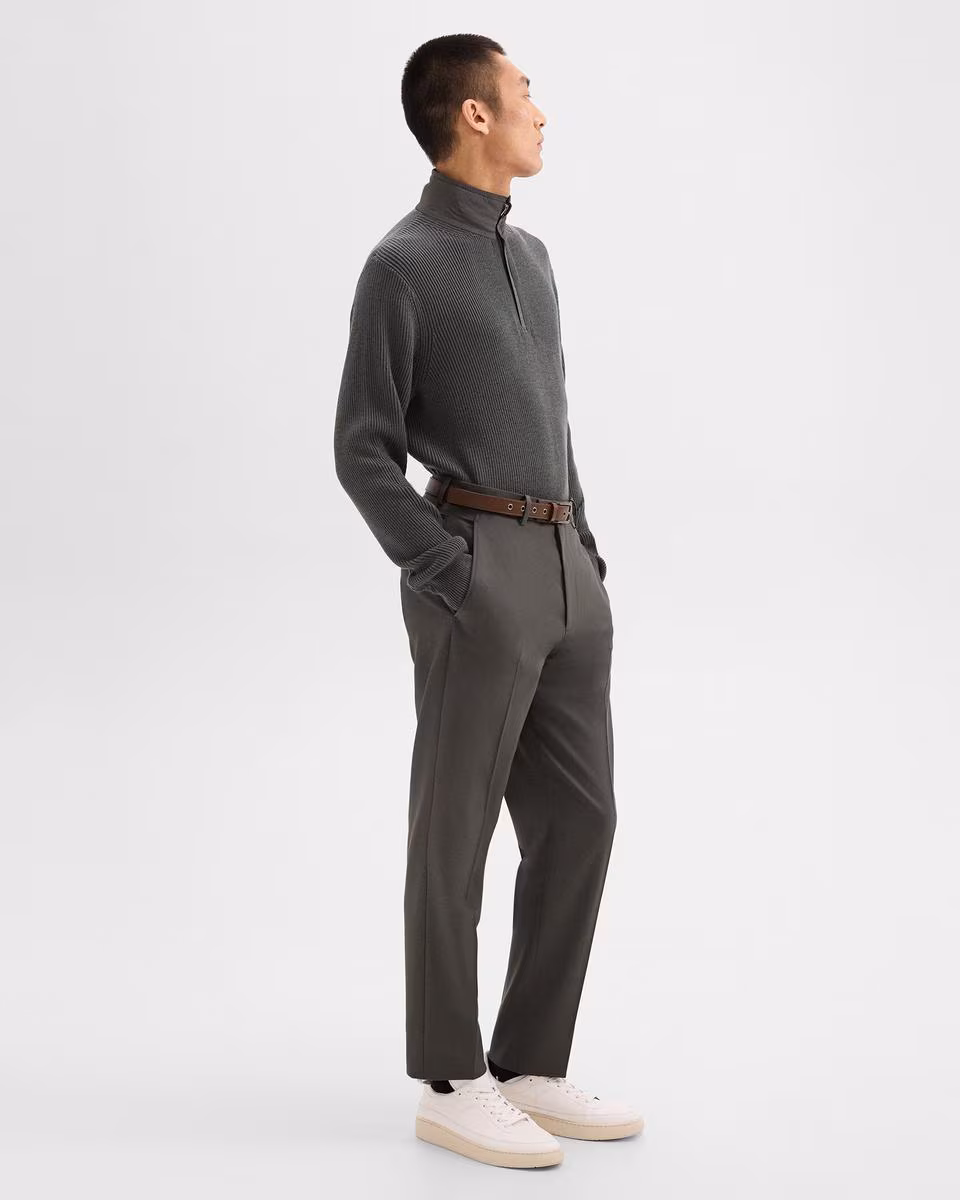 Relaxed Pant in Wool Gabardine - Theory Factory Store