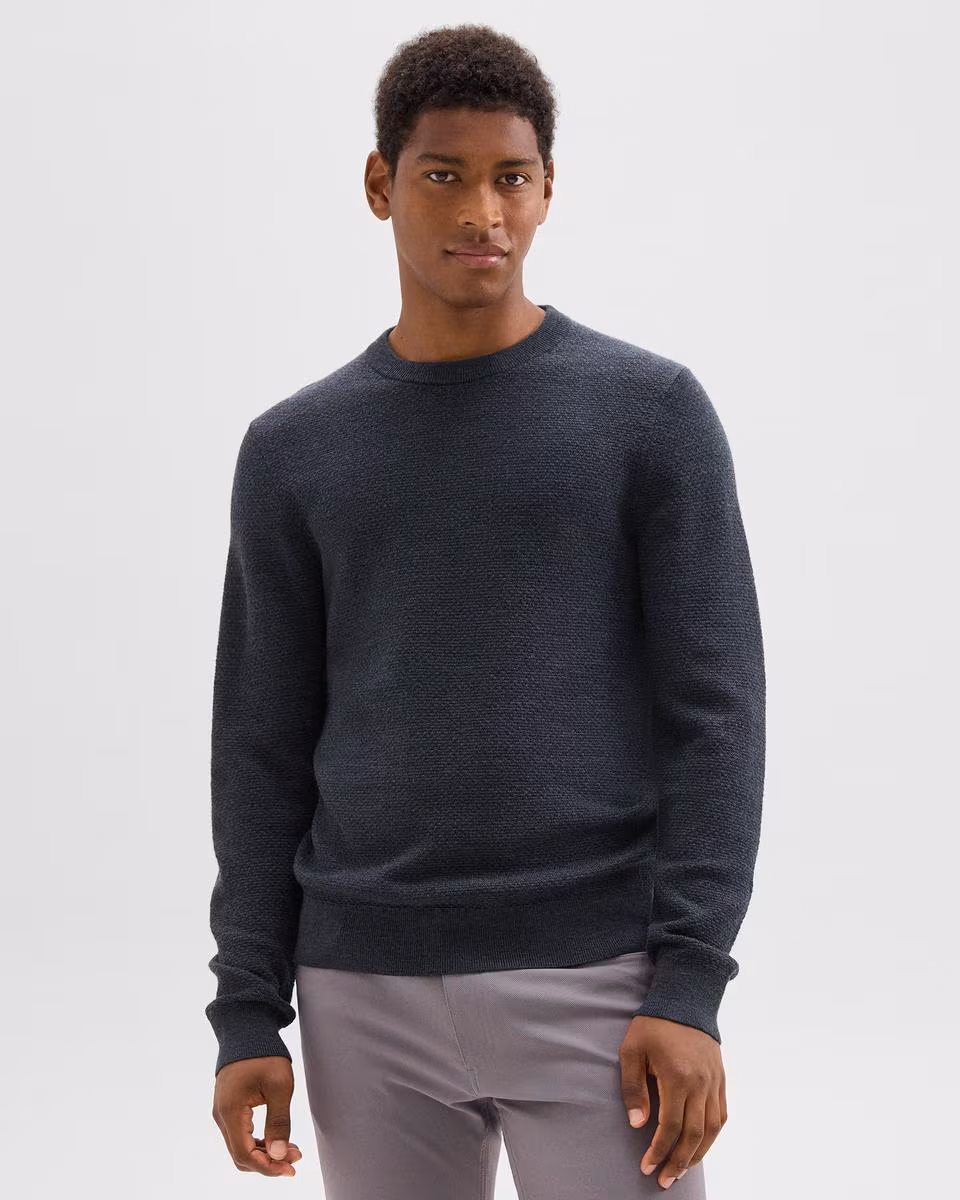 Maden Crewneck Sweater in Merino Wool - Theory Factory Store