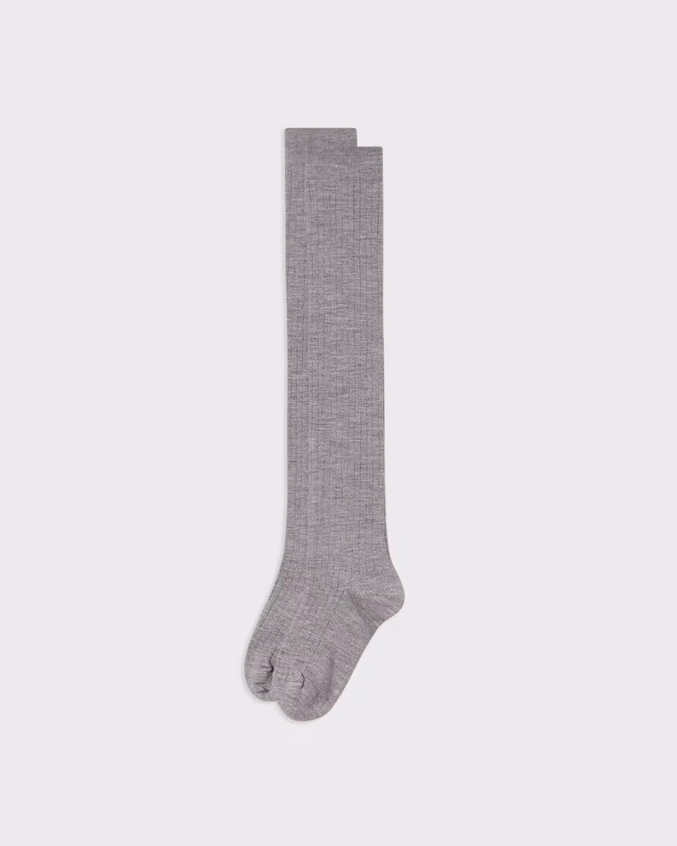 Knee High Socks in Washable Wool - Theory Factory Store