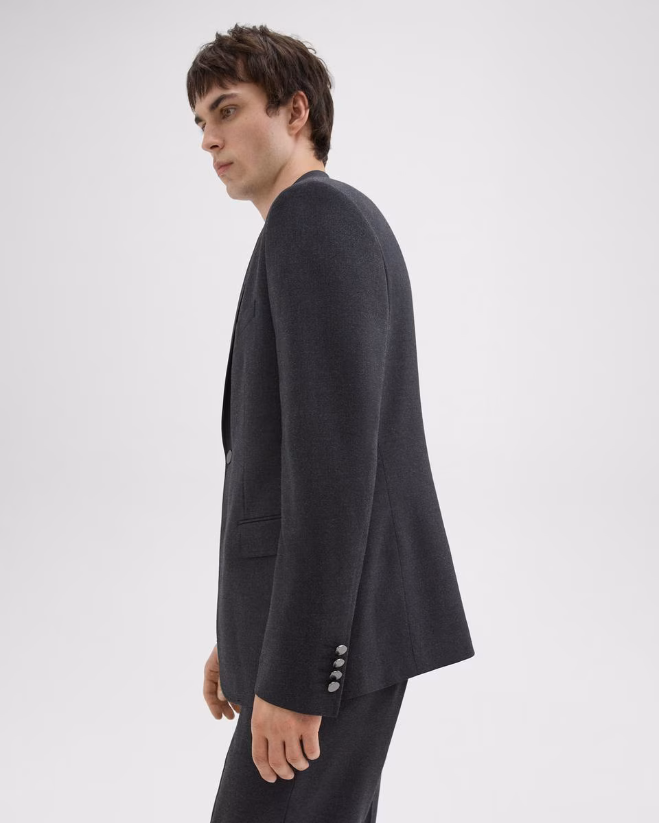 Nostrand Blazer in Stretch Flannel - Theory Factory Store