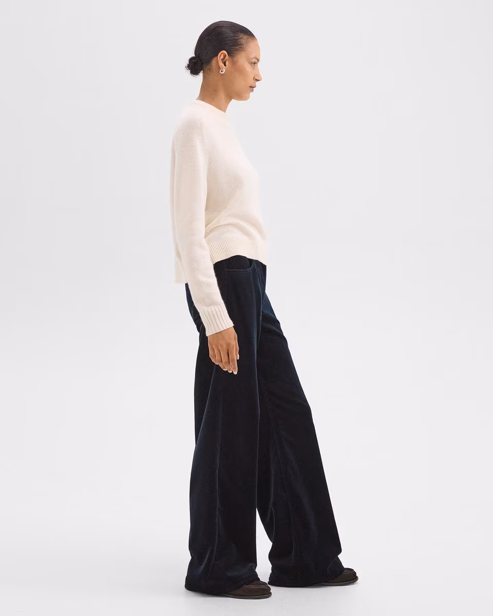 Straight-Leg 5-Pocket Pant in Velvet - Theory Factory Store