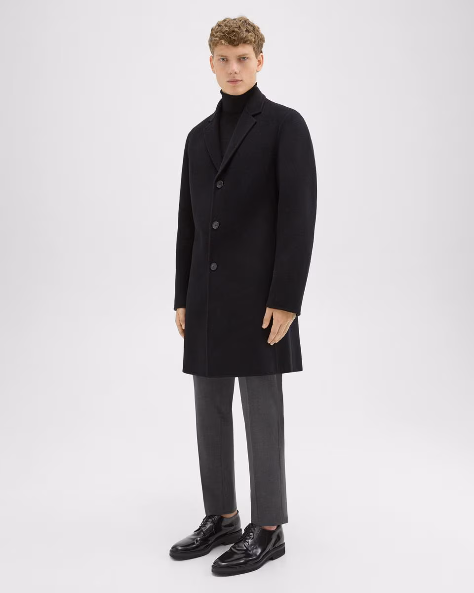 Almec Coat in Double-Face Wool-Cashmere - Theory Factory Store