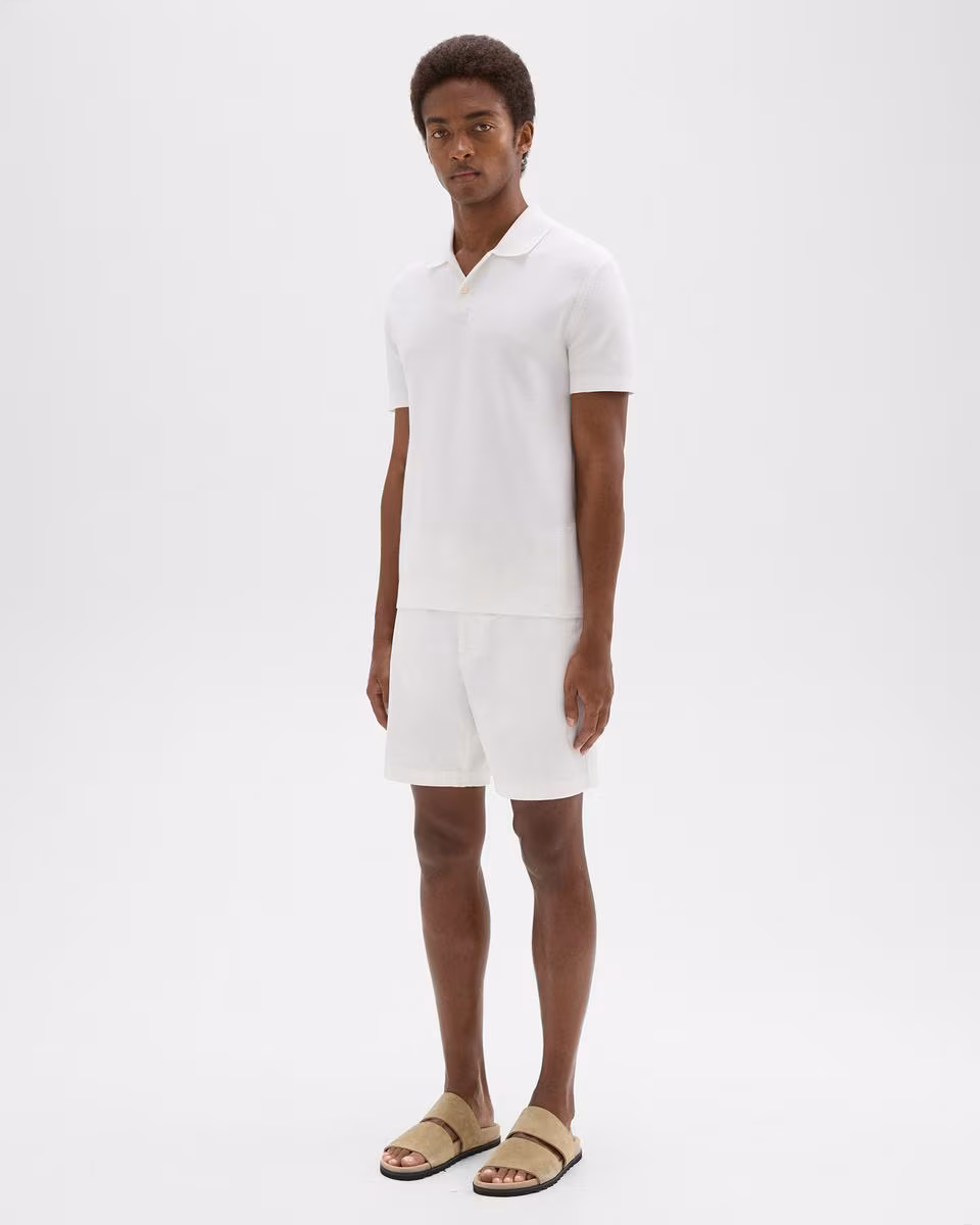 Zaine 7'' Short in Stretch Cotton - Theory Factory Store