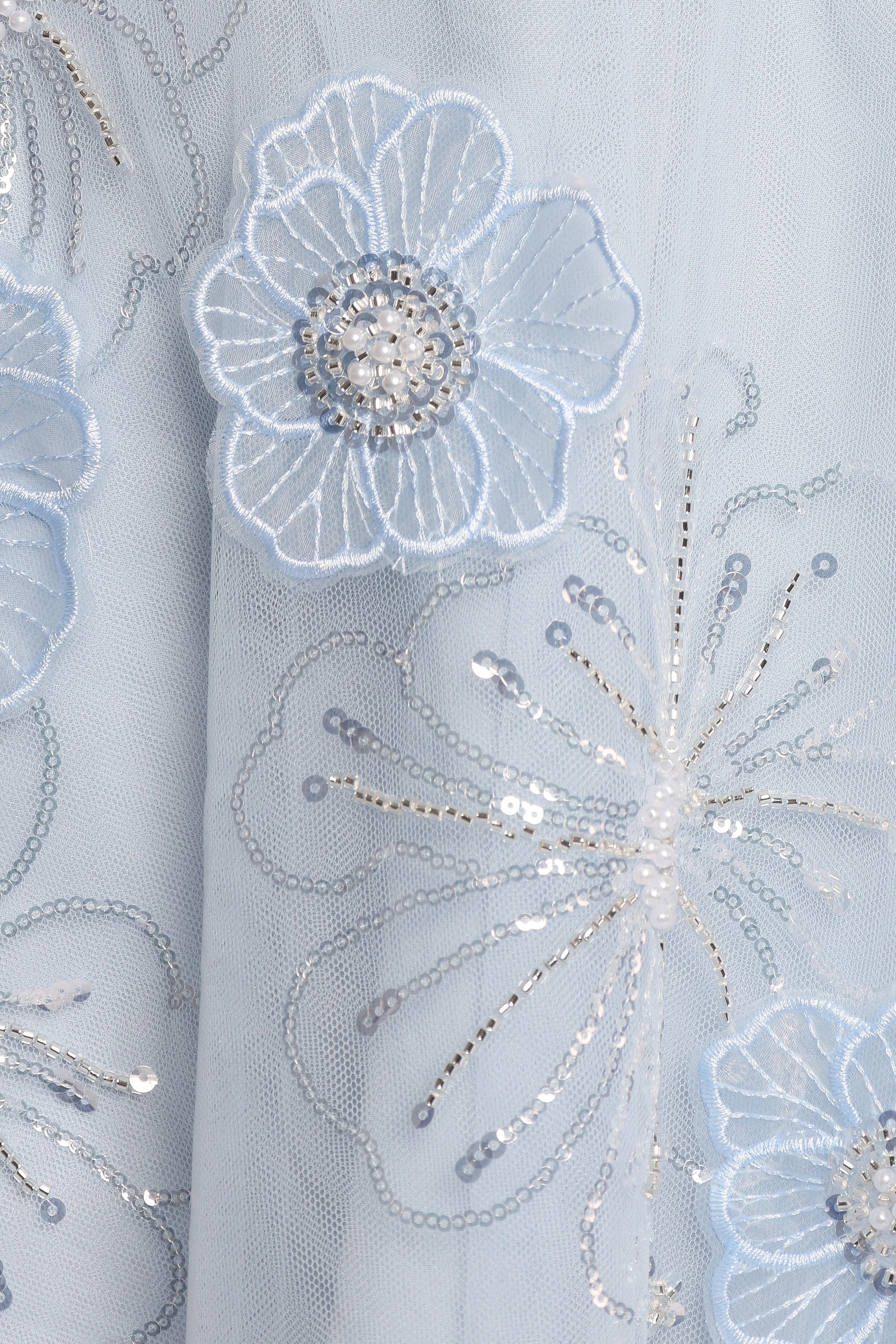 Evangeline Mini Dress - Blue