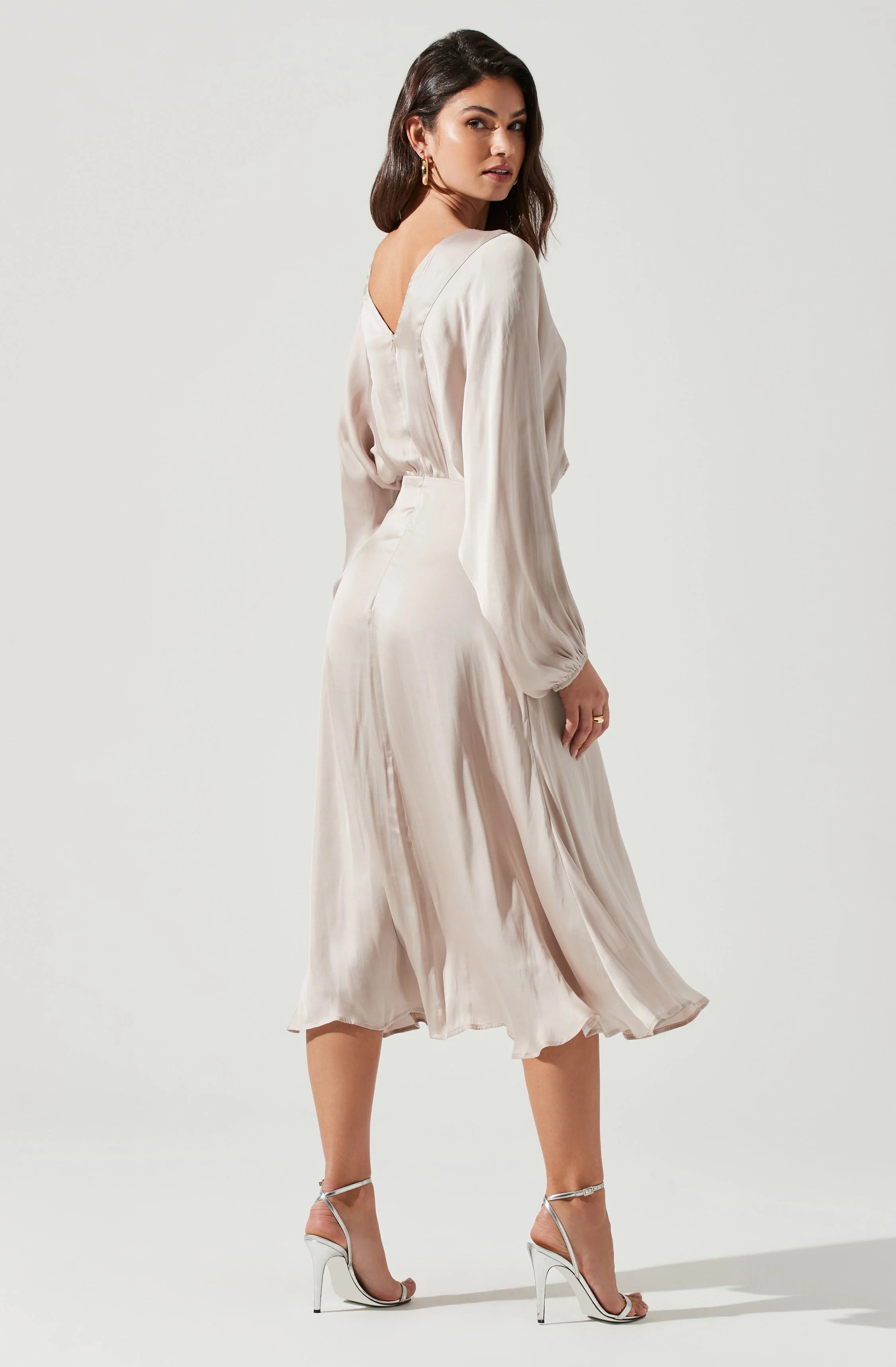 Marin Dolman Sleeve Midi Dress