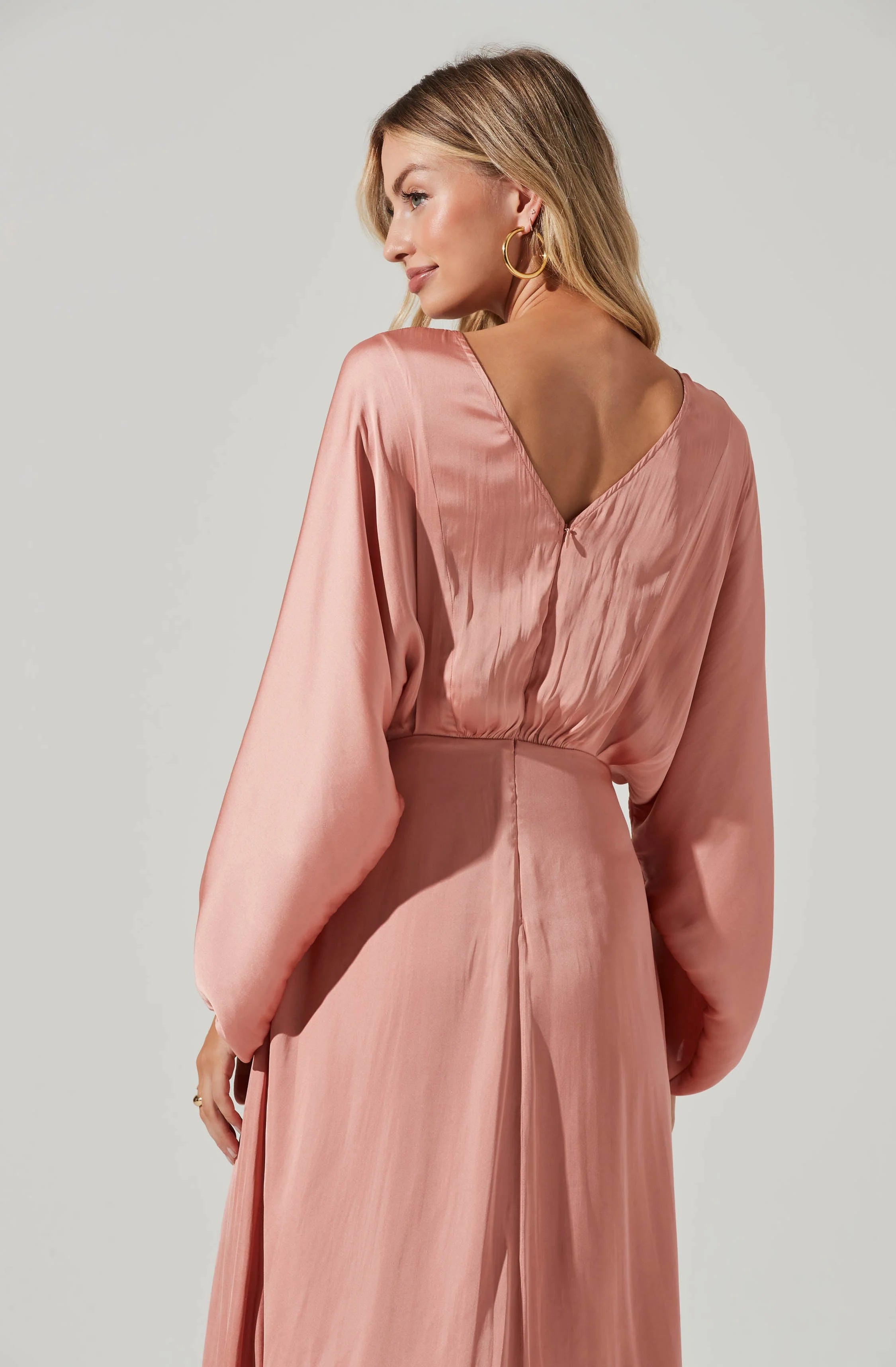 Marin Dolman Sleeve Midi Dress