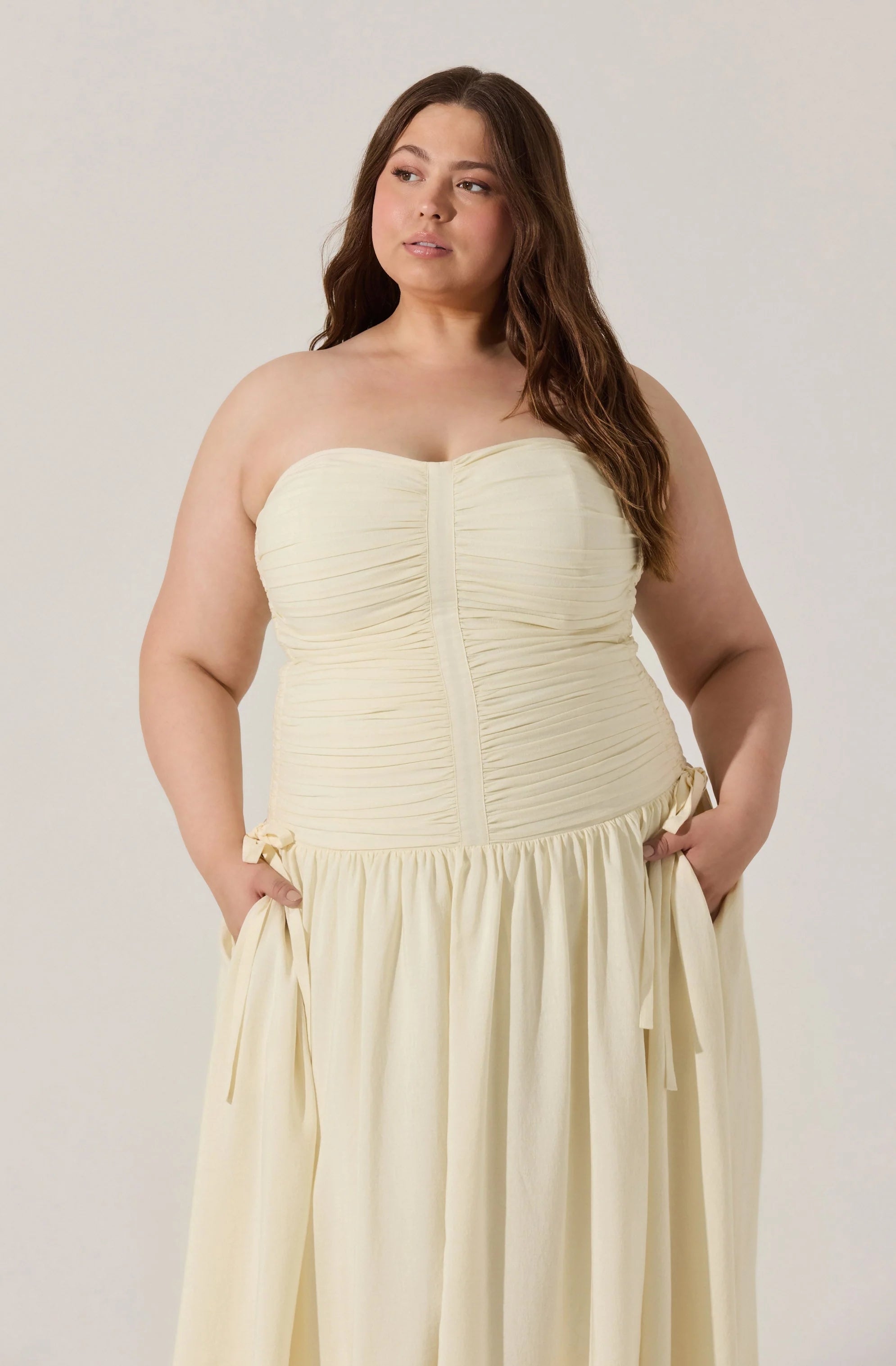 Zori Strapless Maxi Dress