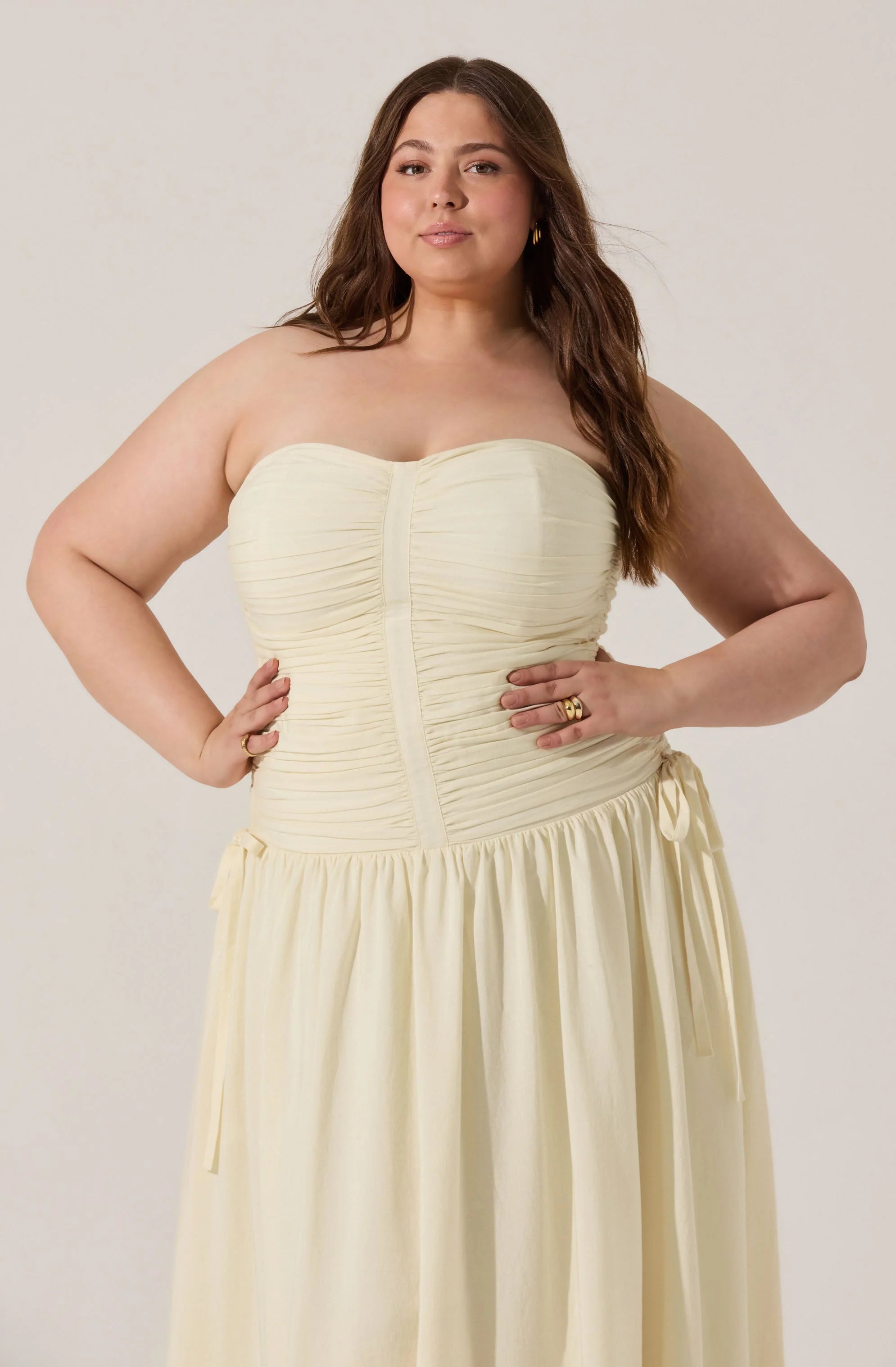 Zori Strapless Maxi Dress