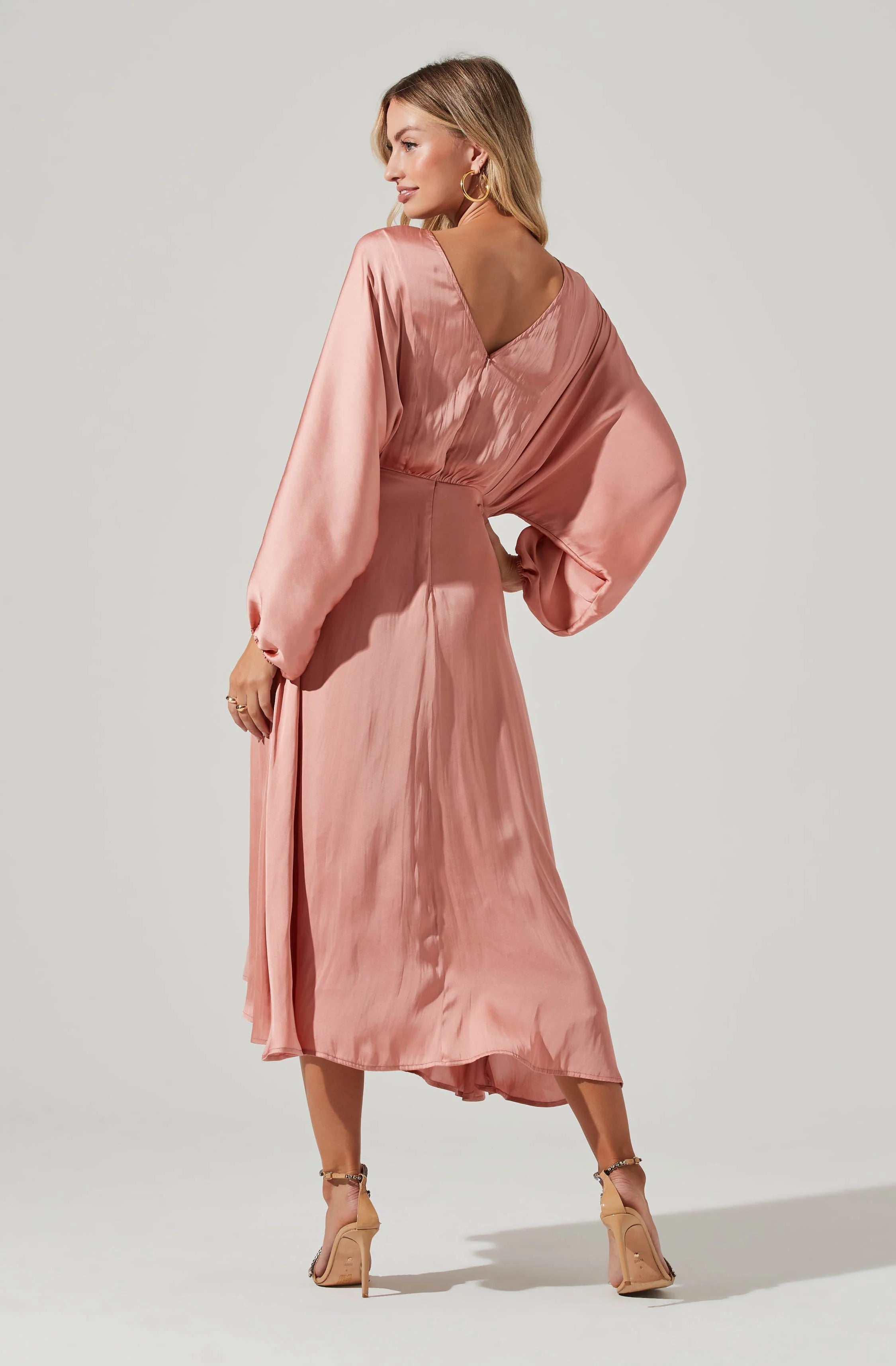 Marin Dolman Sleeve Midi Dress